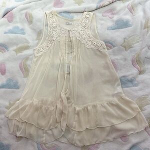 Axes Femme | Sheer sleeveless top